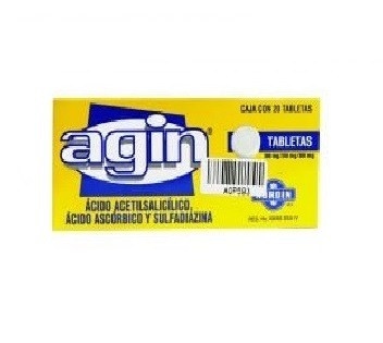 AGIN C 20 TABLETAS Distribuidora Puebla Comercial